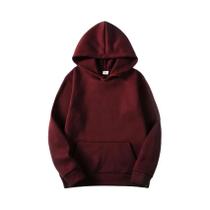 Moletom Unissex De Cor Sólida Com Capuz, Casual Para Primavera, Outono E Inverno, Tops Masculinos E