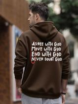 Moletom Unissex Estampado Frase Cristã Amém Fé em Deus Gospel Streetwear Casual Inverno Premium Moletom Unissex Estampado Frase Cristã Amém Fé em Deus Gospel Streetwear Casual Inverno Premium