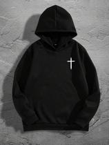Moletom Unissex Estampado Frase Cristã Amém Fé em Deus Gospel Streetwear Casual Inverno Premium Moletom Unissex Estampado Frase Cristã Amém Fé em Deus Gospel Streetwear Casual Inverno Premium