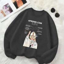 Moletom Unissex GOLA CARECA Estamp São João Paulo Segundo Look Cristão Católico Inverno Frio Moletom Unissex GOLA CARECA Estamp São João Paulo Segundo Look Cristão Católico Inverno Frio