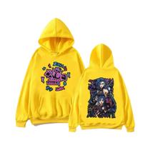 Moletom Unissex Harajuku Hip Hop Anime Arcane Pullover Streetwear Presente Para Mulheres E Homens