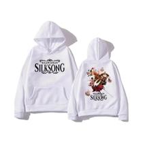 Moletom Unissex Hollow Knight Silksong De Manga Longa Casual Moda De Rua