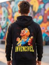 Moletom Unissex - Invencível Mark Grayson - Premium Tamanho:GCor:Preto Moletom Unissex - Invencível Mark Grayson - Premium Tamanho:GCor:Preto