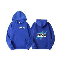 Moletom Unissex JDM HKS ENDLESS Com Capuz E Manga Longa, Estampado, Casual, Para Homens E Mulheres