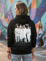 Moletom Unissex - K-pop - XLOV - Premium Tamanho:XGCor:Preto