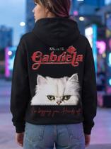 Moletom Unissex Katseye Gabriela I'm Begging You - Premium Tamanho:PCor:Preto Moletom Unissex Katseye Gabriela I'm Begging You - Premium Tamanho:PCor:Preto