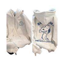 Moletom Unissex Kawaii Snoopy Com Capuz, Manga Longa, Estampa De Anime, Casual Moletom Unissex Kawaii Snoopy Com Capuz, Manga Longa, Estampa De Anime, Casual