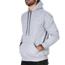 Moletom Unissex Liso Com Bolso Canguru e Capuz Confortável e Estiloso
