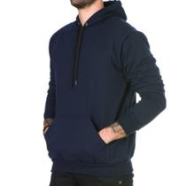 Moletom Unissex Liso Com Bolso Canguru e Capuz Confortável e Estiloso