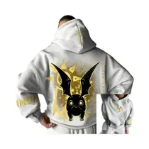 Moletom Unissex Oversize Com Estampa Gráfica De Anime Digimon, Pulôver Casual, Streetwear, Outono