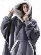 Moletom Unissex Oversized De Fleece Com Mangas Longas De Flanela E Estampa De TV