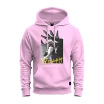 Moletom Unissex Premium Algodão Personalizado Happy Estatua