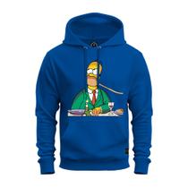 Moletom Unissex Premium Algodão Personalizado Homer