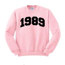 Moletom Unissex TeesAndTankYou 1989 Rosa 2XL