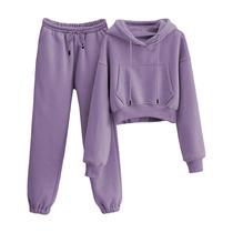 Moletom VATEAMI, moletom feminino de lã com capuz, jogger Moletom VATEAMI, moletom feminino de lã com capuz, jogger