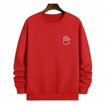 Moletom Vermelho Celebrando o Seu Natal Da Melhor Forma.