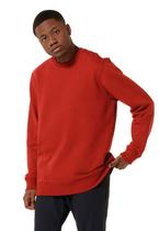 Moletom Vermelho Flanelado Grosso Careca 3 Cabos