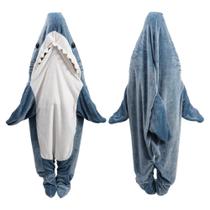 Moletom vestível com capuz de tubarão Inkarts Shark Design Moletom vestível com capuz de tubarão Inkarts Shark Design