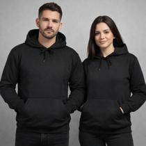 Moletom Vibe Co. Canguru Com Capuz Macio Quente Kit Ele e Ela com 02 Blusas Moletom Vibe Co. Canguru Com Capuz Macio Quente Kit Ele e Ela com 02 Blusas