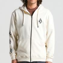 Moletom Volcom Aberto Iconic Stone WT25 Masculina Off White
