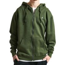 Moletom Volcom Aberto Single Stone Masculino Verde Tam. M Moletom Volcom Aberto Single Stone Masculino Verde Tam. M