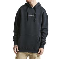 Moletom Volcom Canguru Signature WT23 Masculino Preto