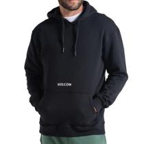 Moletom Volcom Canguru Signature WT25 Masculina Preto Moletom Volcom Canguru Signature WT25 Masculina Preto