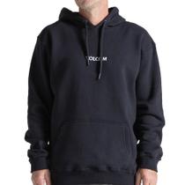 Moletom Volcom Canguru Signature WT26 Masculino Preto Moletom Volcom Canguru Signature WT26 Masculino Preto