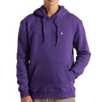 Moletom Volcom Canguru Single Stone WT25 Masculino Roxo Moletom Volcom Canguru Single Stone WT25 Masculino Roxo