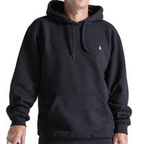 Moletom Volcom Canguru Single Stone WT26 Preto Moletom Volcom Canguru Single Stone WT26 Preto