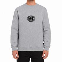Moletom Volcom Careca Exacto WT26 Masculino Mescla Cinza Moletom Volcom Careca Exacto WT26 Masculino Mescla Cinza