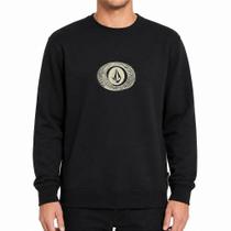 Moletom Volcom Careca Exacto WT26 Masculino Preto Moletom Volcom Careca Exacto WT26 Masculino Preto