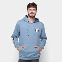 grey stone washed moletom com capuz