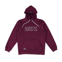 Moletom Wats Outline Bordo Moletom Wats Outline Bordo