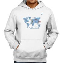 Moletom World sweet world - Foca na Moda