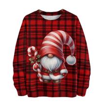 Moletom Wzdszle Merry Christmas feminino Funny Gnomes verde XL