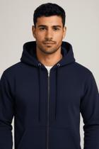 Moletom Ziper Bolso Canguru Flanelado Inverno