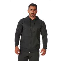Moletom Zíper Masculino Canguru Bolso e Capuz Quentinho Moda Inverno Estiloso Confortável Moletom Zíper Masculino Canguru Bolso e Capuz Quentinho Moda Inverno Estiloso Confortável