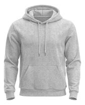 Moleton Blusa Frio Capuz Canguru Cordão Lisa Macio Unissex
