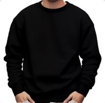 Moleton Liso Unissex Blusa De Frio Agasalho Algodão Moleton Liso Unissex Blusa De Frio Agasalho Algodão