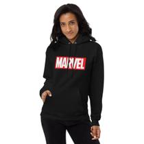 Moleton Marvel Preto F Moleton Marvel Preto F