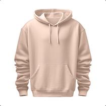 Moletons Femininos Masculino Canguru Blusa de Frio Flanelada Lisa Capuz Algodão Com Bolso