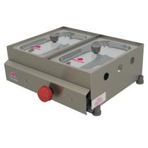 Molheira A Gás 2 Cubas Visor Em Vidro Pr-02G Style Progás Molheira A Gás 2 Cubas Visor Em Vidro Pr-02G Style Progás