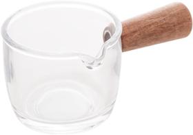 Molheira de Vidro com Cabo de Bambu 100 ml