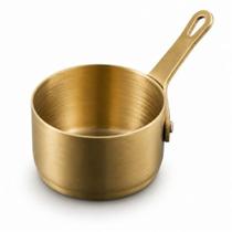 Molheira Dourada 100ml para Mesa Posta Elegante Molheira Dourada 100ml para Mesa Posta Elegante