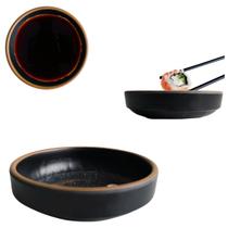Molheira Shoyu 100% Melamina para Restaurante Japones 80ml