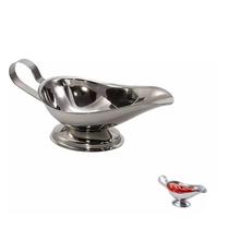 Molheira Tipo Concha Aladin Servir Azeites Molhos Inox 50ml Molheira Tipo Concha Aladin Servir Azeites Molhos Inox 50ml