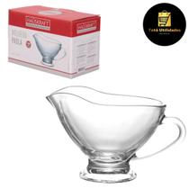 Molheira Vidro com Alça Paola 200ml Molhos e Decoração Hauskraft
