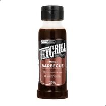 Molho Barbecue Defumado Texgrill Em Frasco 270g Com Melado Cana
