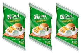 Molho Billy & Jack Verde 1kg - kit c/ 3 unds